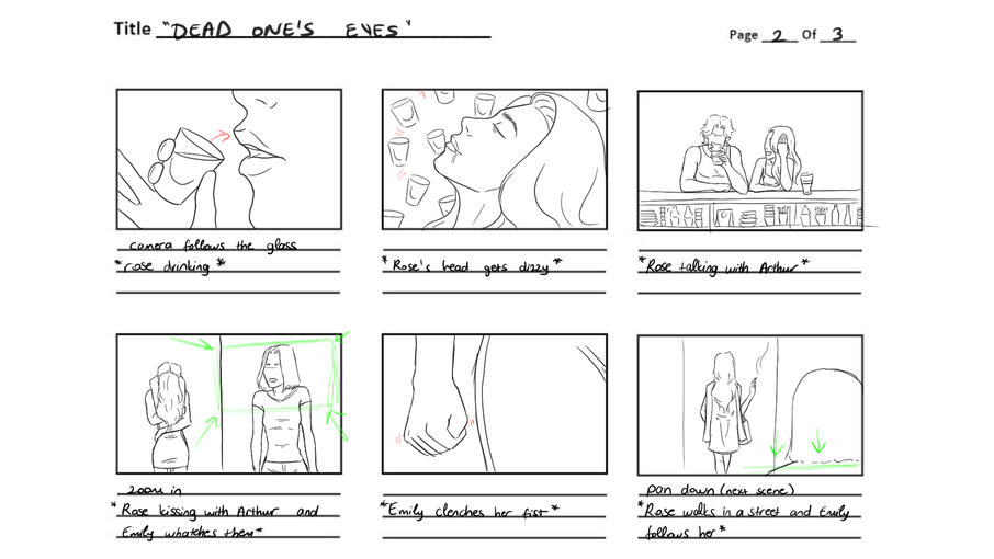 Dead One&#39;s Eyes (Storyboard p02)