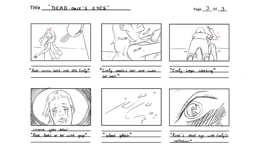 Dead One&#39;s Eyes (Storyboard p03)